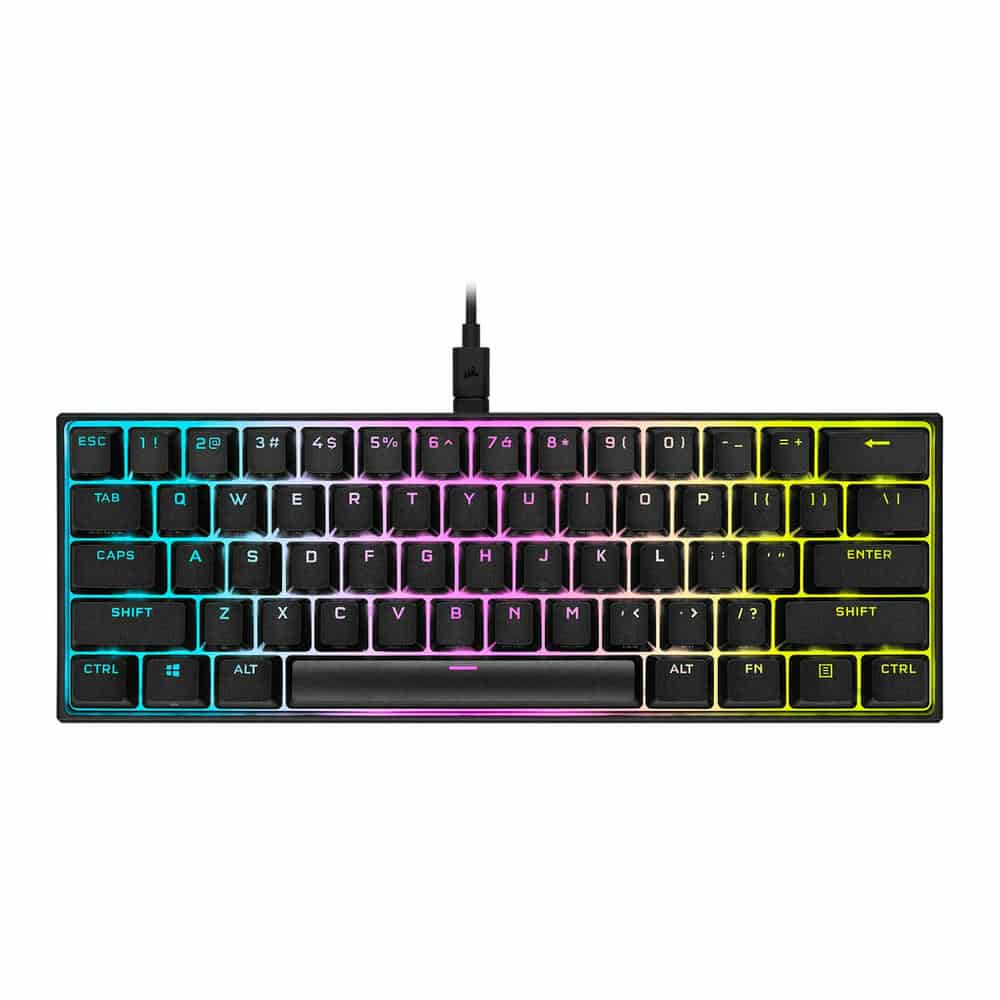 (image for) Corsair K65 RGB MINI MX Red Mechanical Gaming Keyboard